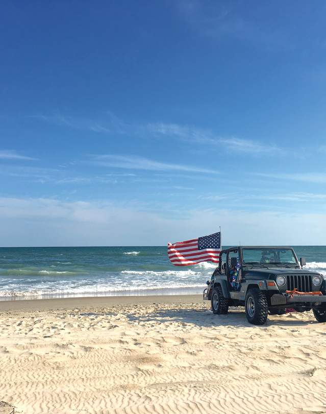 orv frisco 4x4 driving flag