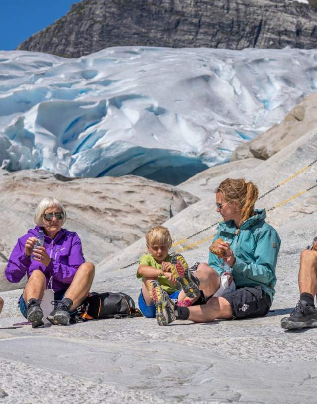 Geführte Tour zum Aussichtspunkt Nigardsbreen-Gletscher