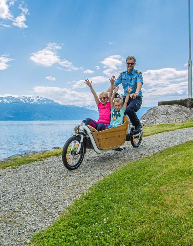Balestrand Fjord Angling sykkel