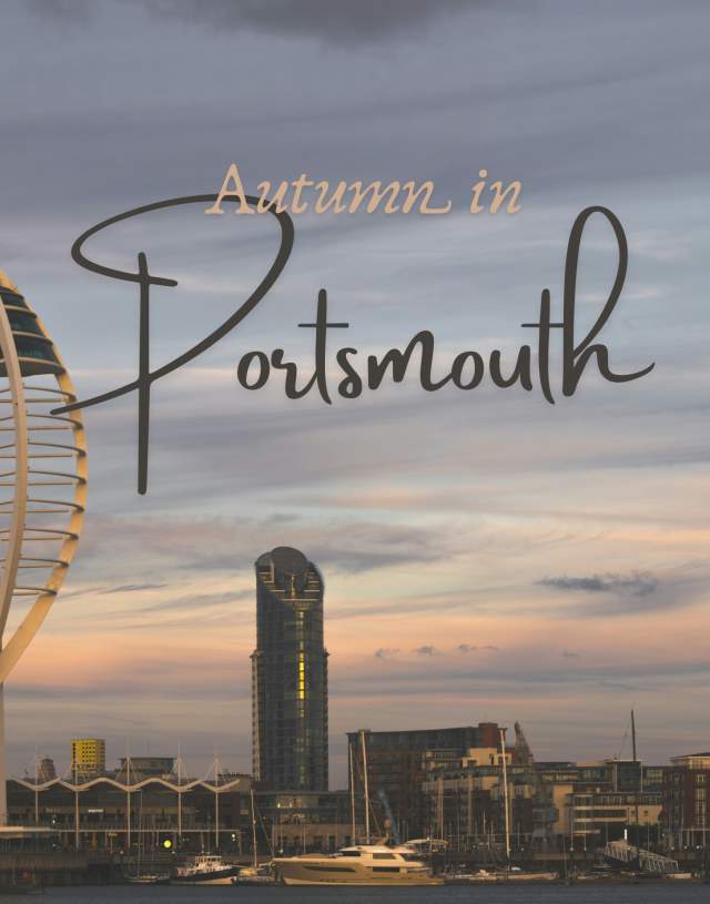 Autumn in Portsmouth - featuring the Spinnaker Tower and Portsmouth cityscape