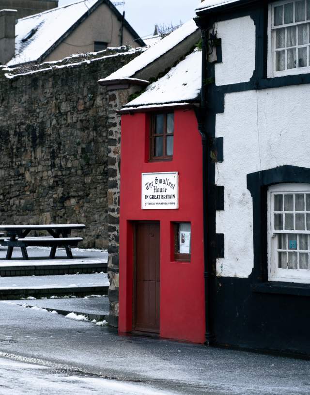 Snow in conwy