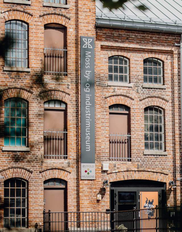 Bilde av bygget til Moss by- og industrimuseeum