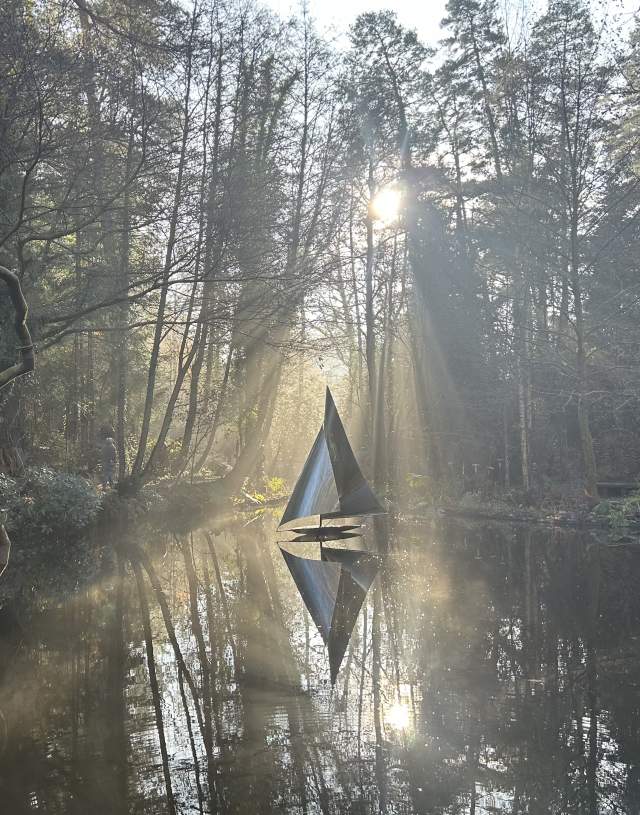 A gentle escape into art, light, and tranquillity. - The Sculpture Park