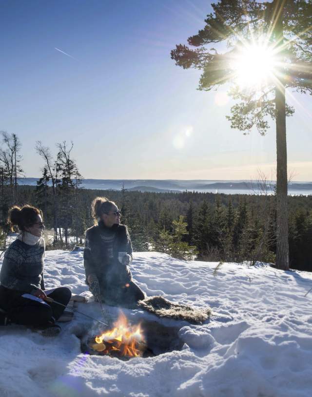 På vintertur i Kongsvingerregionen
