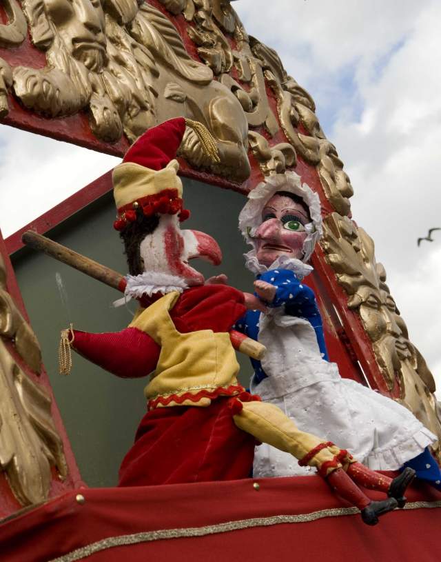 Punch and Judy in Llandudno
