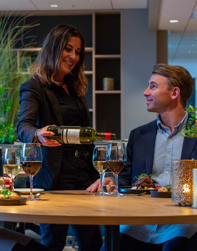 A romantic dinner at restaurant Jaktlaget in Elverum