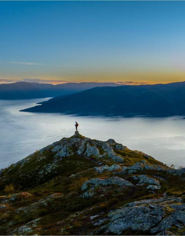 Fjelltur Mælen, Leikanger