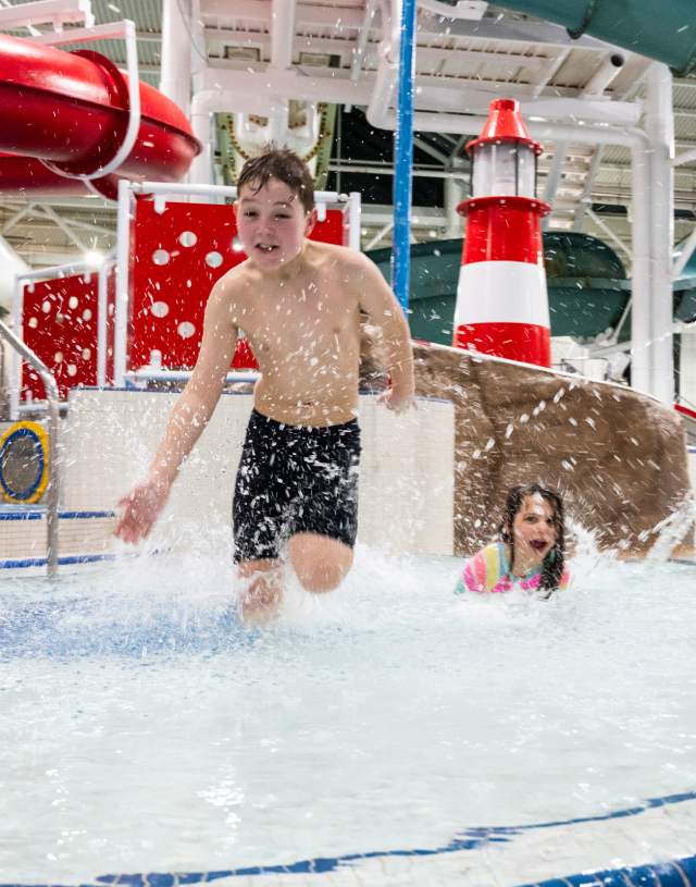 Swimming at Guildford Spectrum