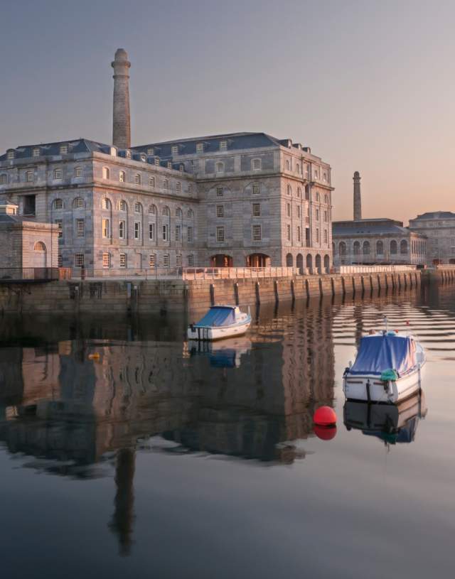Plymouth royal dockyard
