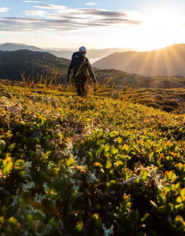 Hike to Storhogen, Kaupanger