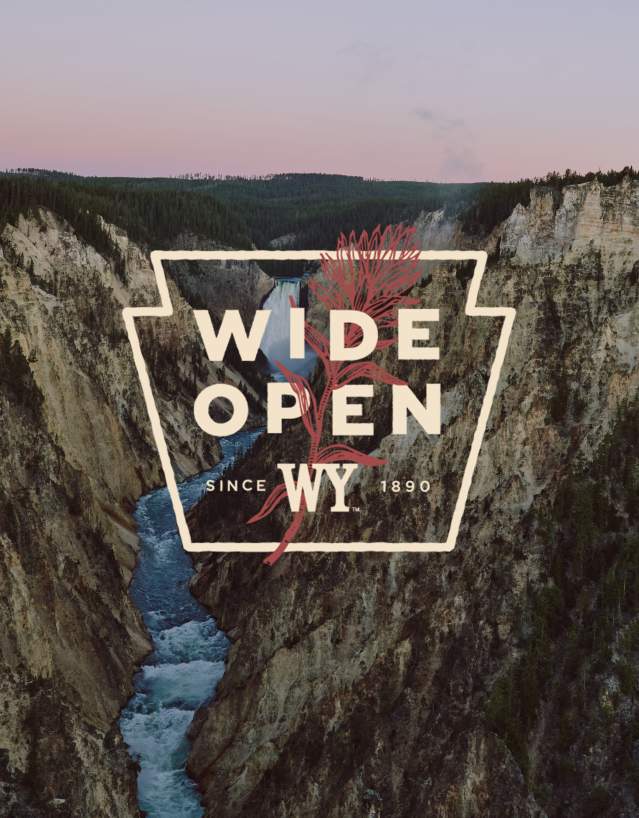Wide Open, Since 1890 The Grand Canyon of the Yellowstone, a large canyon carved by the Yellowstone River in Yellowstone National Park