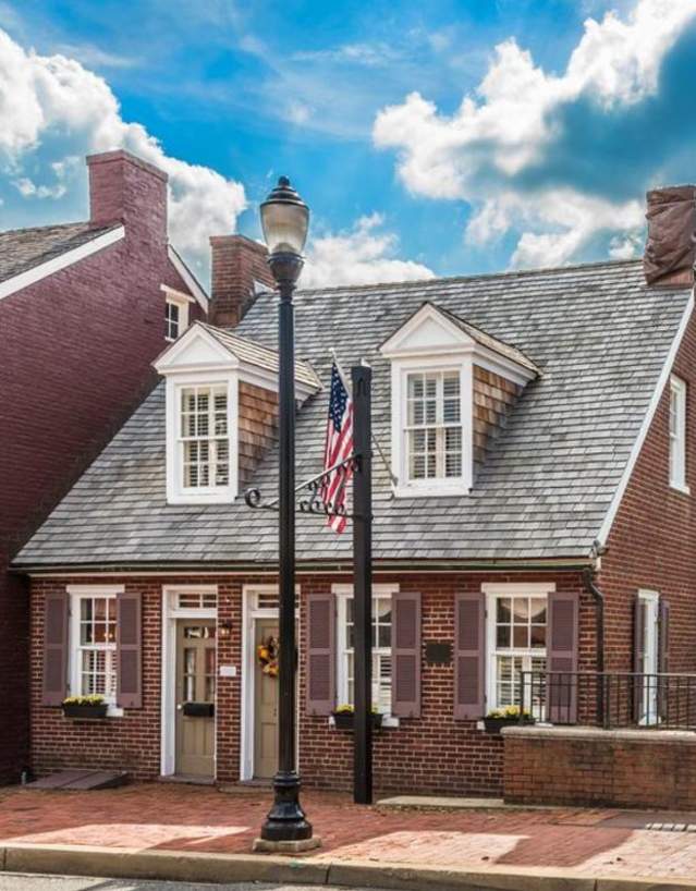 Exterior of Barbara Fritchie House