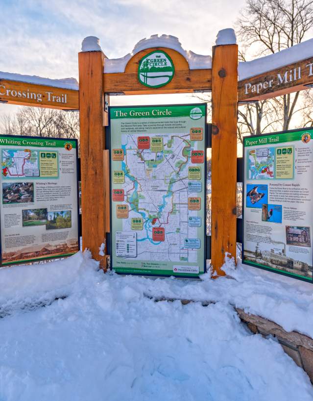 Encircling Stevens Point, get outside along the 27-mile Green Circle Trail.