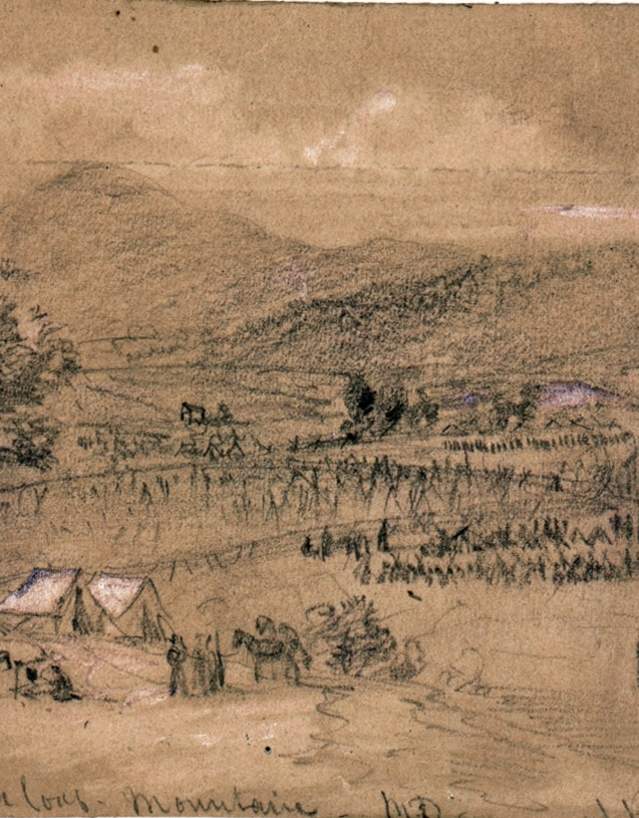 Sugarloaf Mountain during the Civil War