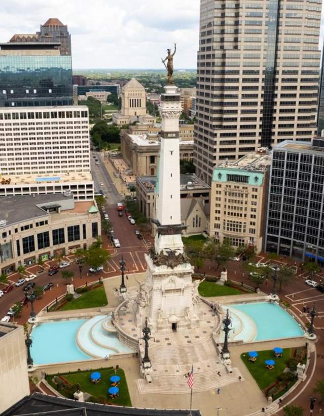 Monument Circle Overview