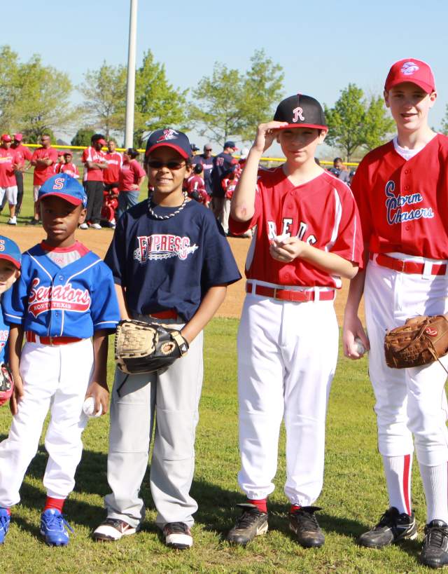 Baseball Field Players
