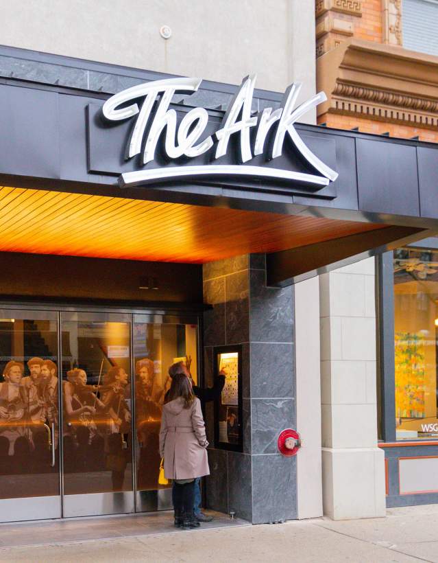 The exterior of The Ark