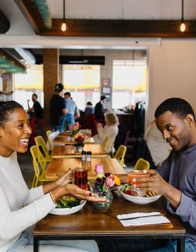 Lunch Room Couple