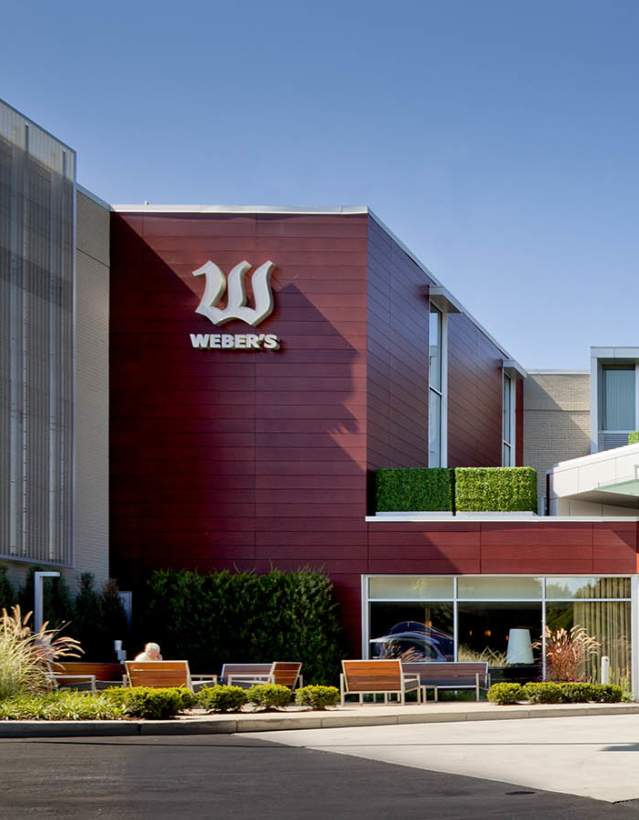 Weber's Hotel exterior