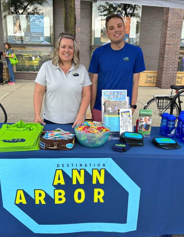 Tim Crouson and Kristy Poore at a2tech360