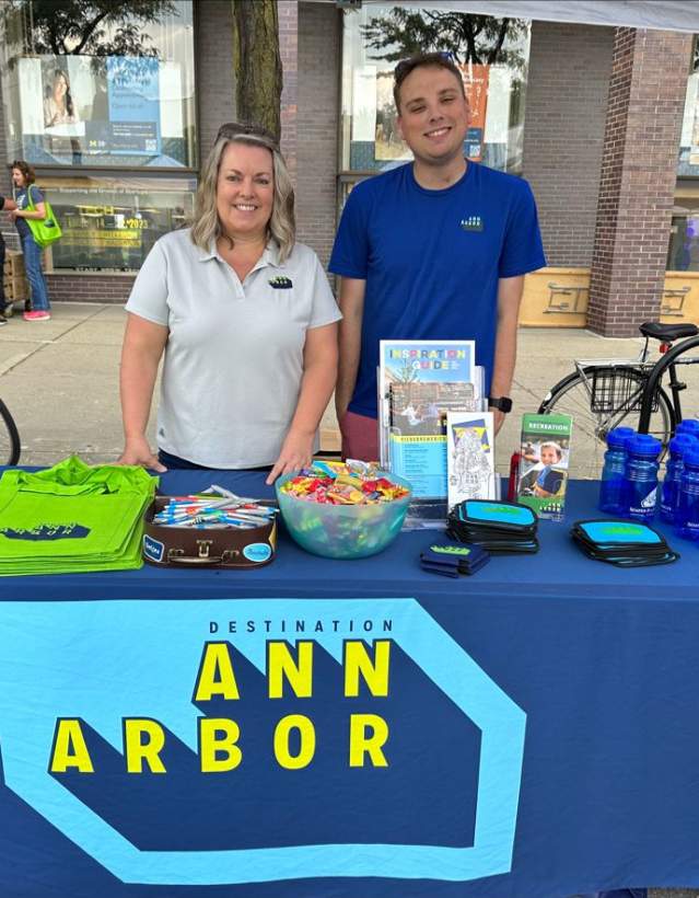 Tim Crouson and Kristy Poore at a2tech360