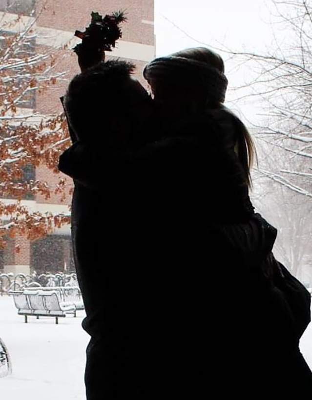 Couple on UM Campus