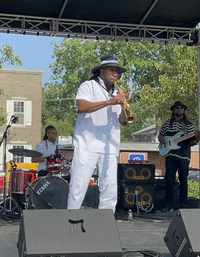 Yancyy performs at Ypsilanti Juneteenth Celebration