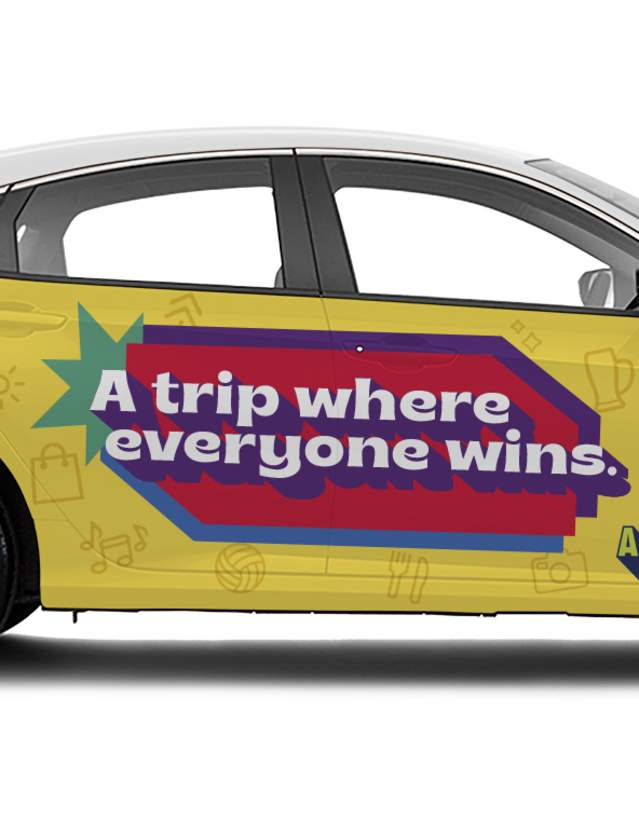 Carvertise Car: A trip where everyone wins