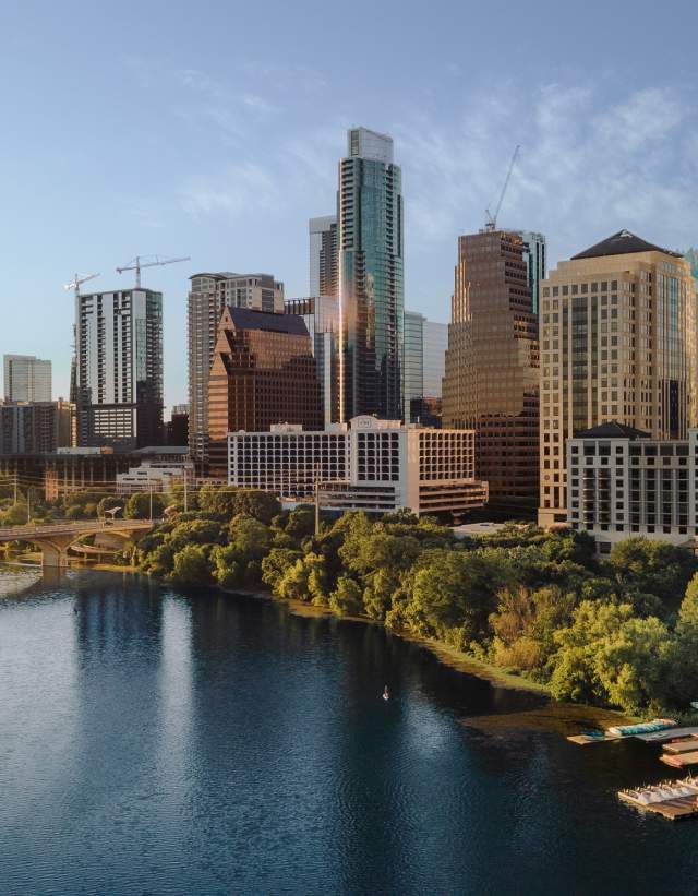 Image of the Downtown Austin skyline.