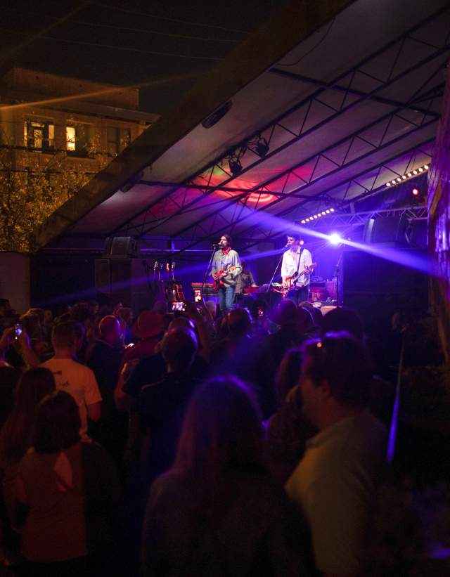 Band of Heathens on stage at Mohawk on Red River in Austin Texas
