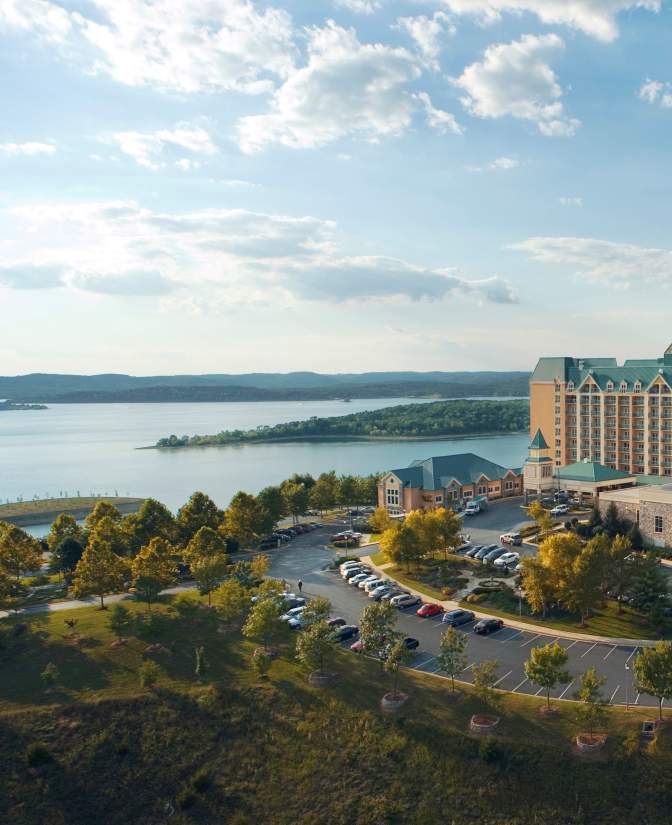 Chateau Scenic Ariel Lake