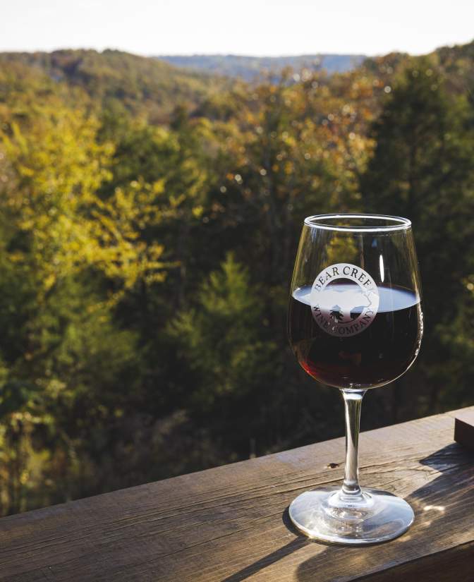 Bear Creek Winery Wine Fall Dining Scenic