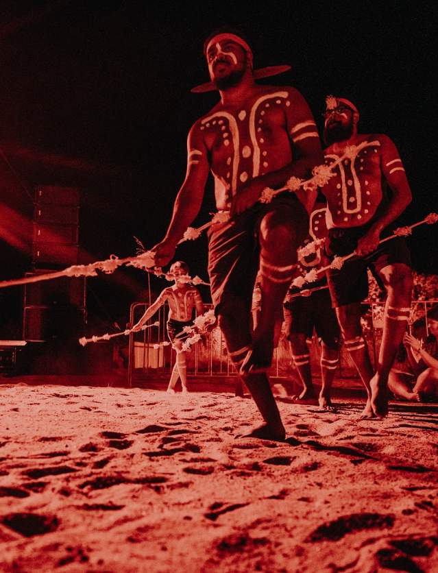 Dancers at the Karijini Experience