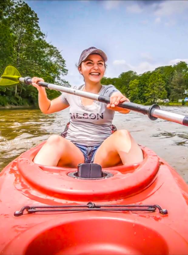 kayaking