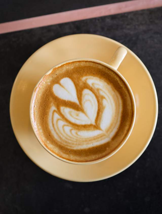 Flora Latte Coffee