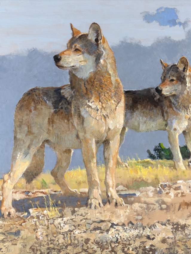 Bob Kuhn Jackson Hole Art Auction
