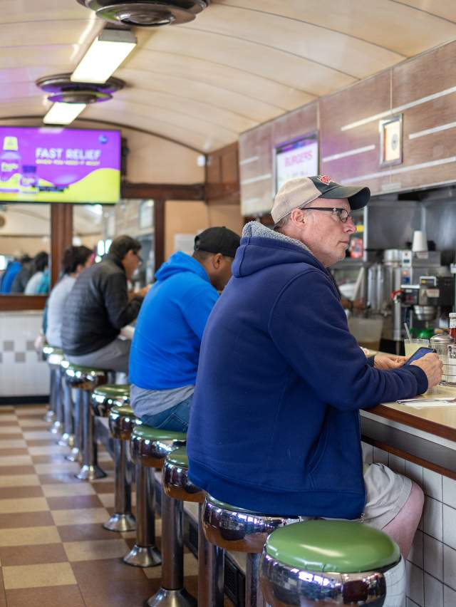 Modern Diner Bar Pawtucket