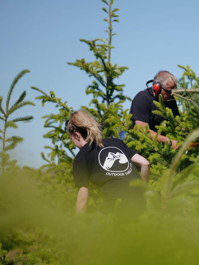 The Coronet Peak team getting involved