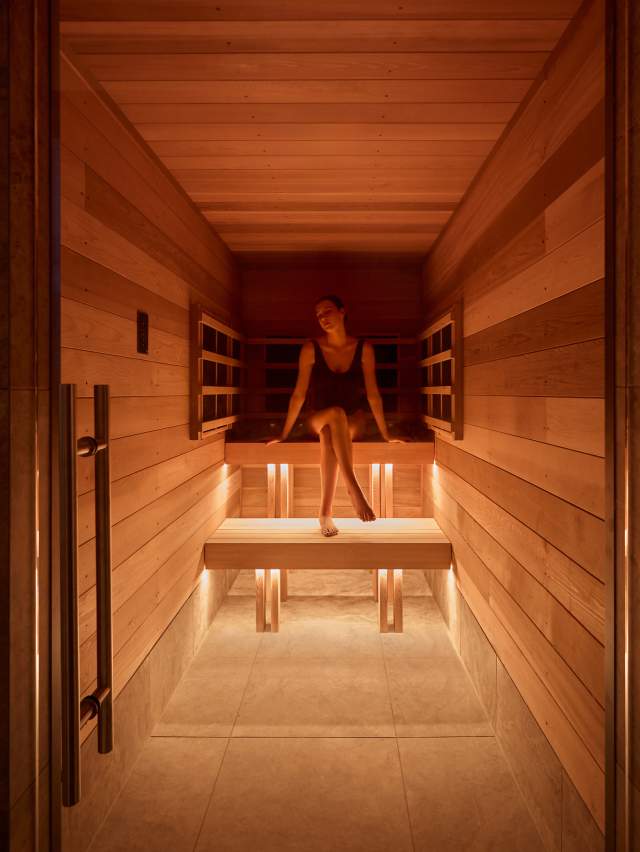 Infrared Sauna, The Bathhouse Spa