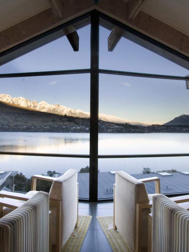 View from The Rees Hotel