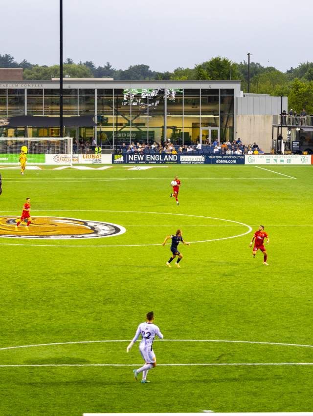 RIFC field with players