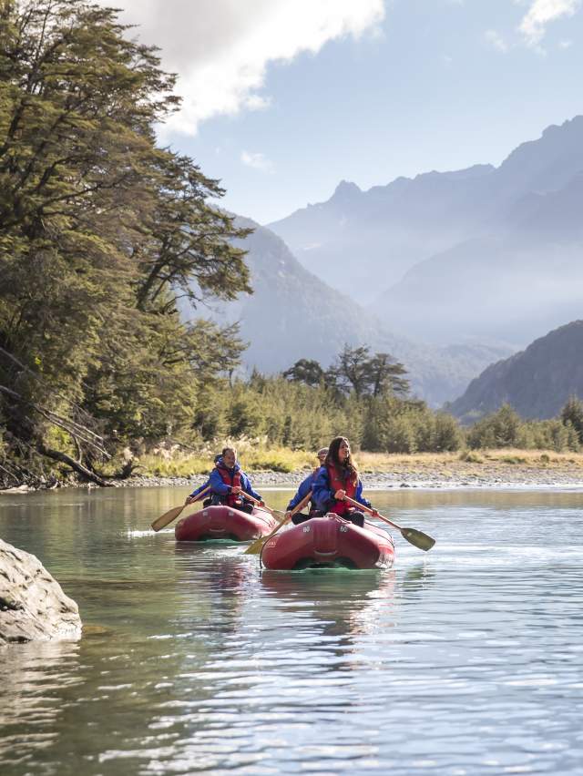 Funyaks in Glenorchy