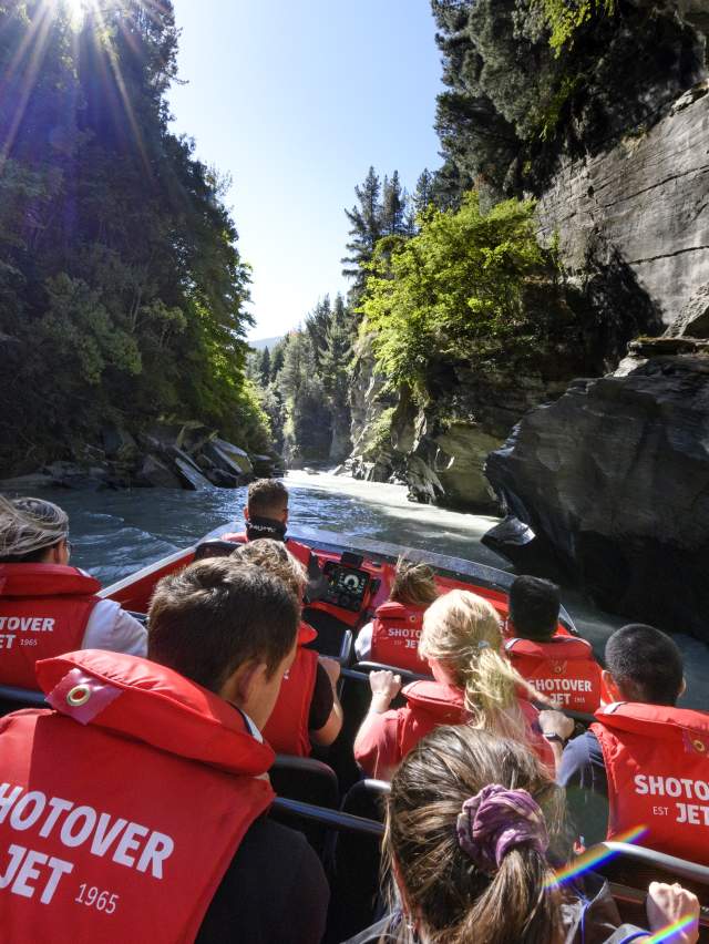 Shotover Jet in summer