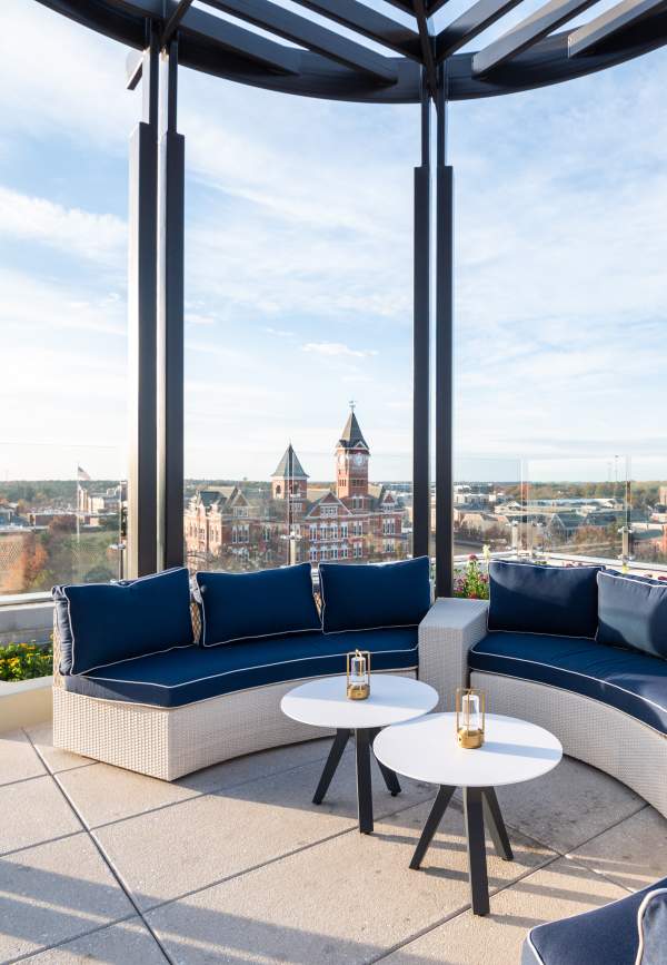 Rooftop events at the Laurel