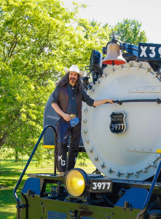 Copy of Buffalo Bill at Cody Park Railroad Museum Cropped