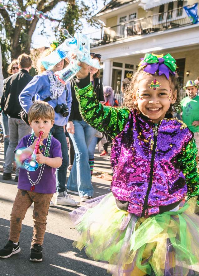Mardi Gras Day in New Orleans