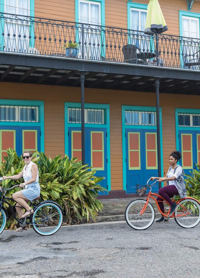 Biking in New Orleans