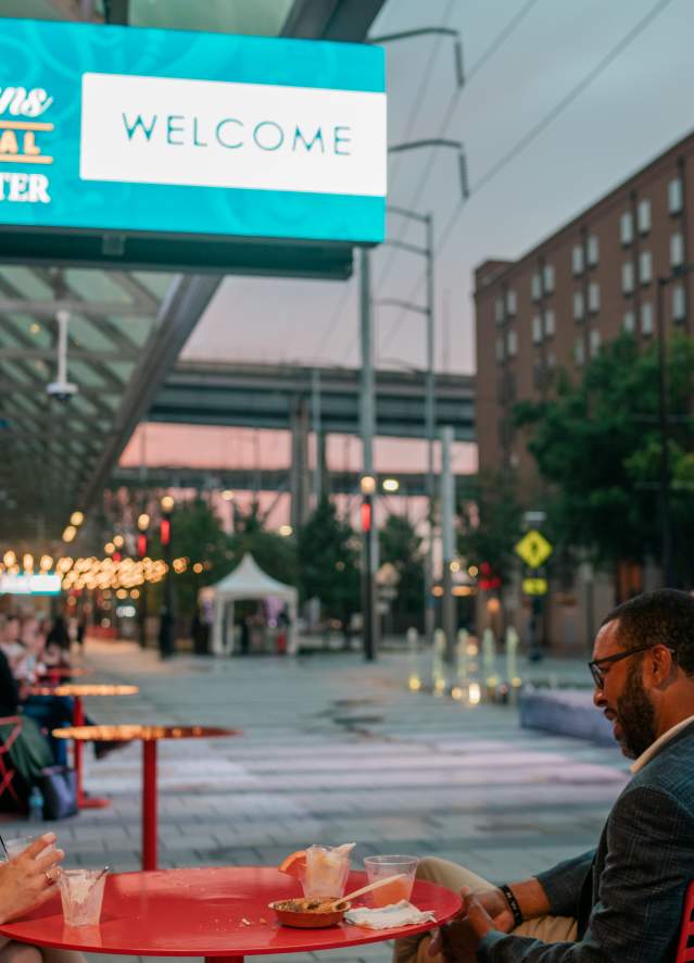 New Orleans Ernest N. Morial Convention Center Pedestrian Park