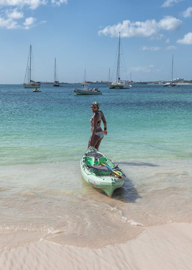 Kayaking Kimsha Beach