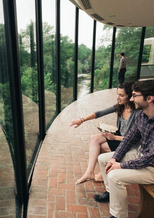 Couple At The Brandywine River Museum of Art